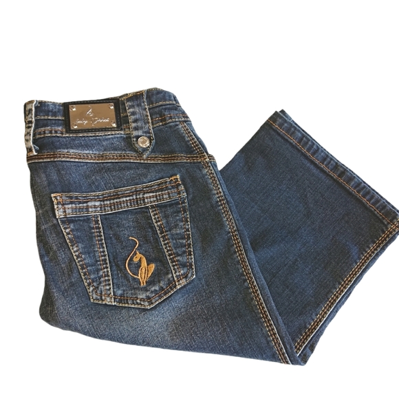 Baby Phat capri jeans vintage Y2K - Picture 1 of 7